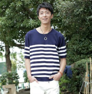 ボーダー柄のTシャツ,コーディネート