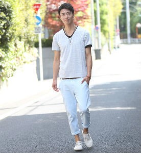 白Tシャツ,モテる